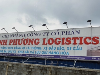 Giới thiệu chi nhánh CÔNG TY CỔ PHẦN BÌNH PHƯƠNG LOGISTICS